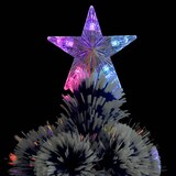thumbnail of vidaXL Künstlicher Weihnachtsbaum mit Beleuchtung 150 cm Glasfaser