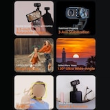 thumbnail of Caméscope Numérique 5K Anti-Tremblement Écran Pivotant Vision Nocturne YONIS