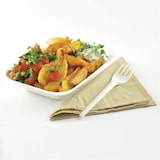 thumbnail of Vegware composteerbare bagasse fritesbakjes 17,5cm