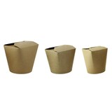 thumbnail of ECOLOMIQUE - 50 Pcs - Pot carton rond kraft 500 ml - 7,3 cm, 7,8 cm, Hauteur: 10 cm - ECO210ASWOK16