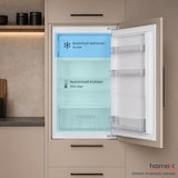 thumbnail of homeX CFB1181E Einbaukühlschrank mit Gefrierfach, 88cm Nische - 118 Liter, Schlepptürtechnik, LED-Beleuchtung, 37 dB