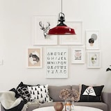thumbnail of Bamyum Asletl Pendelleuchte Rot Vintage