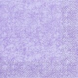 thumbnail of Home Fashion, Modern Colours lilac, Cocktail-Servietten aufgefaltetes Maß 25 cm x 25 cm, im Viertelfalz, 20 Stück pro Pack, 12 Pack pro Karton