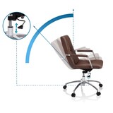 thumbnail of Silla de oficina / silla giratoria SARANTO II tela marrón medio hjh OFFICE