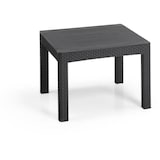 thumbnail of Salon de jardin en résine imitation rotin tressé - Noir - Avec table basse -   - 4 personnes - MARIE KETER