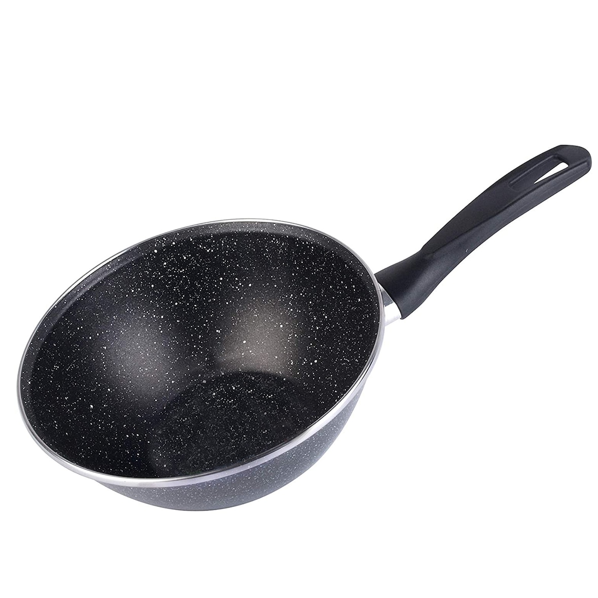 Wok 28cm Magefesa K2 Granssaso en Acero Esmaltado Color Gris