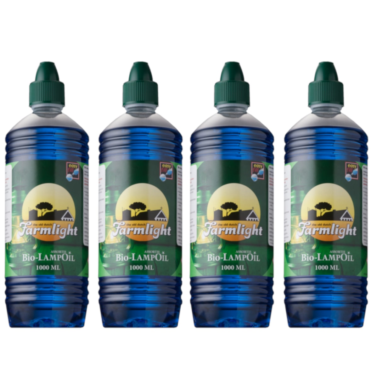 Moritz 4 Liter Lampenöl blau farbig für Öllampen Bambusfackeln Gartenfackel und Wandfackeln