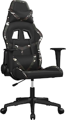 tectake® Racing bureaustoel - Gamingstoel met schommelfunctie - Ergonomische directiestoel - In hoogte verstelbare draaibare stoel met wielen - PC-Stoel - Gamestoel - Zwart/rood