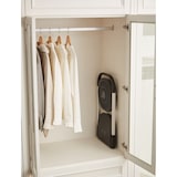 thumbnail of Ventilador de piso plegable, ahorrador de espacio, silencioso, con control remoto, 16 aspas, 8 velocidades, con temporizador, oscilación, rotación