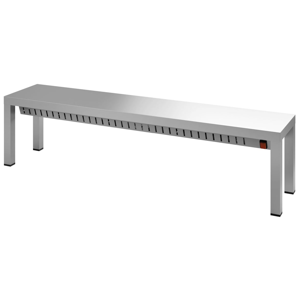 Ponte termico in acciaio inox Combisteel, riscaldato a 1 stadio, 2000x300x350mm