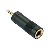thumbnail of Lindy 35621 Kabeladapter 3.5mm 6.3mm Schwarz