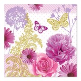 thumbnail of 10 X 20 Servietten, 3-lagig 1/4-Falz 33 cm x 33 cm "Charlene"