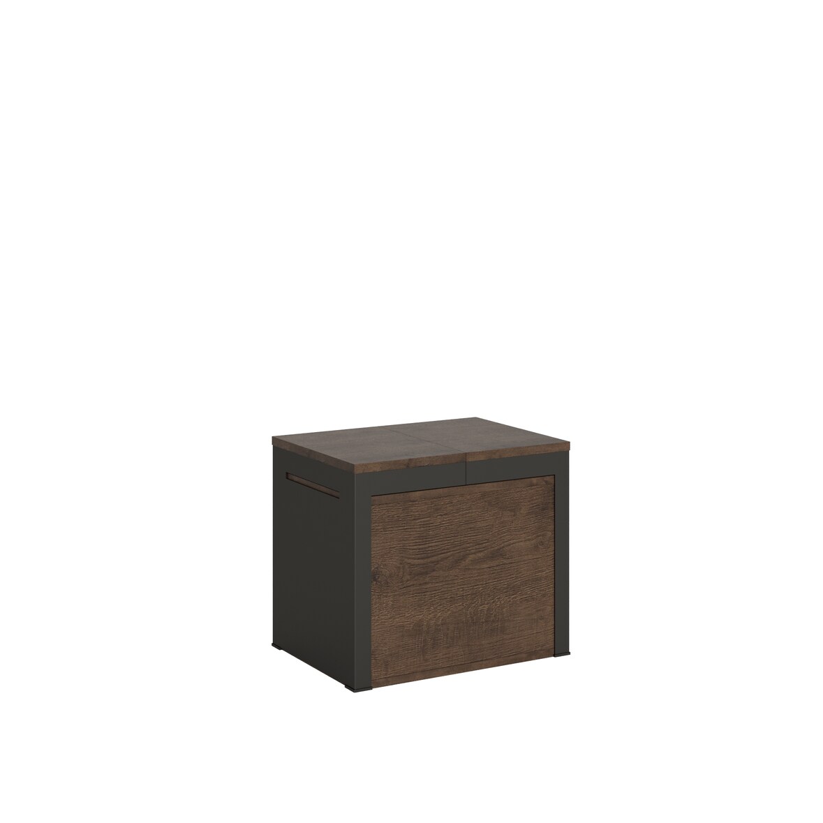 Banco extensible 55x40/305 cm Walk Estructura Nogal Antracita