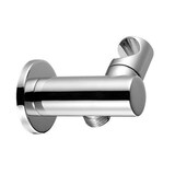 thumbnail of Supporto per doccia con presa acqua integrata, stile tondo in ottone pesante