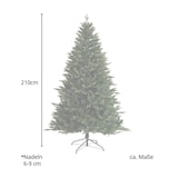 thumbnail of SVITA künstlicher Weihnachtsbaum hochwertig Tannenbaum Kunstbaum PE PVC 210 cm