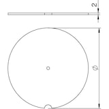 thumbnail of OBO Bettermann Blindscheibe DBS 80 7400768