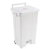 thumbnail of GILAC Collecteur à pédale 2 roues + couvercle - 100 L - Blanc G614421