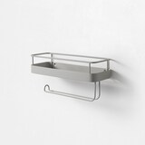 thumbnail of AQA Design Mensola in metallo c/portarotolo da cucina LYU bianco cm. L.31,5 P.11,5 H.14 MP02967