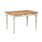 thumbnail of Biscottini Tavolo da pranzo e cucina 120x80x80 cm - Scrivania ufficio con cassetto - Tavolo cucina - Tavolo ristorante in legno massello Made in Italy