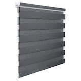 thumbnail of Helloshop26 - Tenda a rullo giorno e notte Zebra rullo a doppio strato 45x150cm grigio scuro 19_0000856