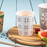 thumbnail of BIOZOYG Pappbecher bedruckt TicTacToe 1000 Stück 200 ml / 8 oz, Ø 80 mm, weiß - Kaffeebecher to go - Pappe beschichtet mit PE - Trinkbecher/Einweg