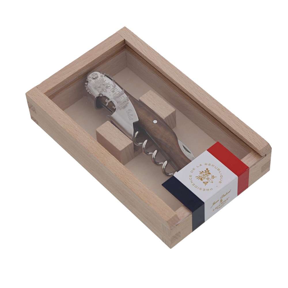 Sommelier millesime Elysée -  Argent / Métallique Autre forme Acier Jean Dubost 12.00x3.00 cm