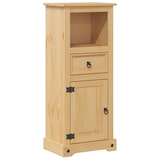 thumbnail of Helloshop26 - Badezimmerschrank Corona effiziente Aufbewahrung 45 x 33 x 110 cm Kiefernholz massiv honigfarben 02_0057602