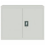 thumbnail of vidaXL Aktenschrank Hellgrau 90x40x70 cm Stahl