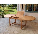 thumbnail of tavolo in teak,ovale 180/240x120 cm.