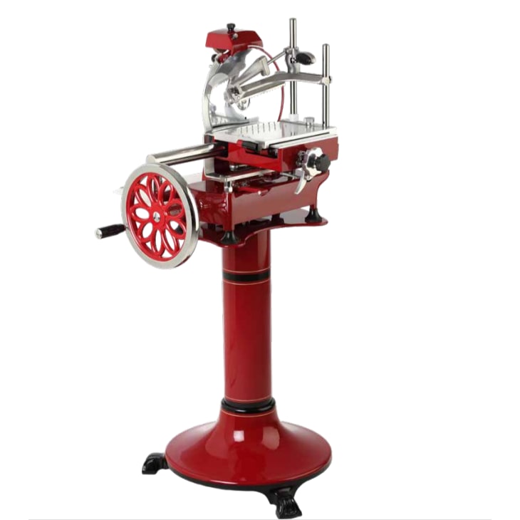 Cortadora Industrial De Embutidos De Volante 300Ø AF 300 VOL PEDESTAL Romagsa