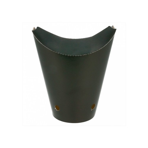 Schwarzer Karton Box 08.5x14cm Chips 480ml 50un