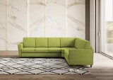 thumbnail of Yasel 3-Sitzer-Sofa (drei 60-cm-Sitze) + Ecksofa + mittleres 2-Sitzer-Sofa (zwei 70-cm-Sitze), Außenmaße L.288x248 grün