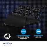 thumbnail of Nedis gkbds110bk clavier usb noir