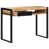 thumbnail of vidaXL Schreibtisch 100x50x75 cm Raues Massivholz Mango