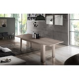 thumbnail of Dmora Ausziehbarer Esstisch Natan, Ausziehbare Konsole bis zu 12 Sitzplätze, ausziehbare Konsole 100% Made in Italy, cm 160/210x90h75, Perlulme