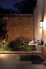 thumbnail of Tragbare LED-Tischlampe PICNIC 2,2 W, IP54, 2700 K, 43 cm, Cortenstahl – wiederaufladbares kabelloses Licht für drinnen und draußen – Rossini Group
