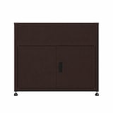 thumbnail of Armoire de rangement extérieur avec jardinière – Acier galvanisé marron