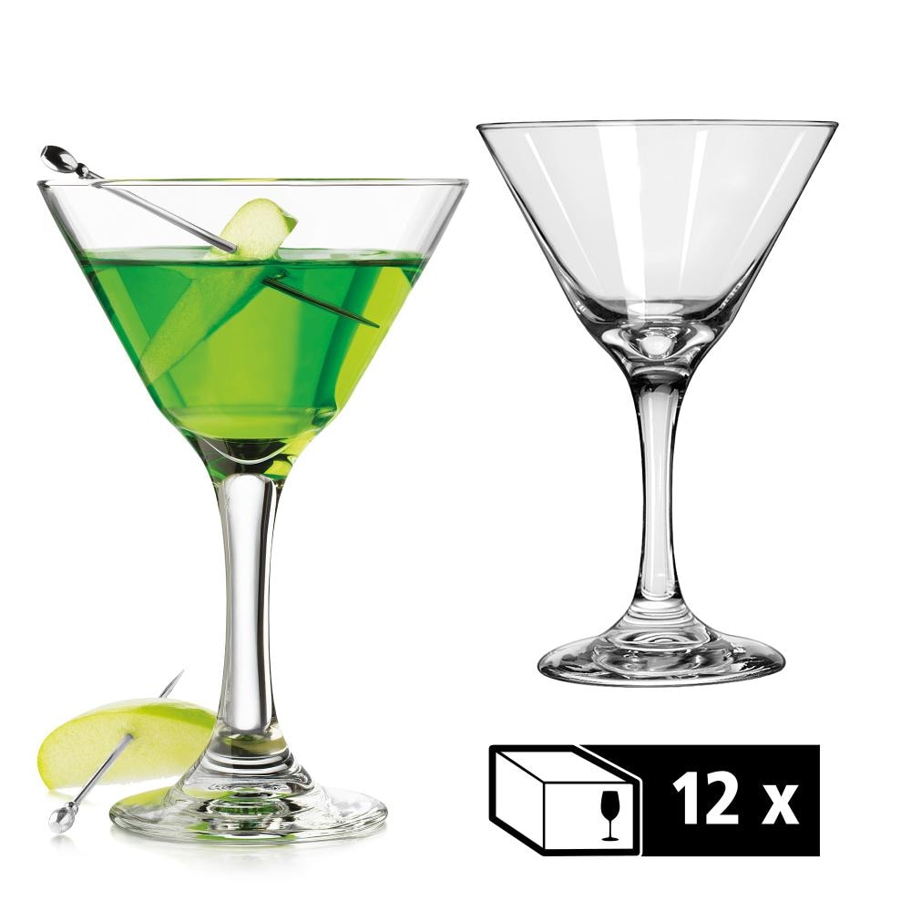 Libbey 12er Set Martinigläser -EMBASSY- 266 ml, Ø 11 cm, H: 16,5 cm