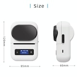 thumbnail of Mini Imprimante Thermique Bluetooth Portable Haute Vitesse Pour Bureau Et Commerce Noir YONIS