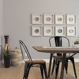 thumbnail of Stoel VANTAGGIO COMFORT W metallic zwart / zitting van echt hout hjh OFFICE