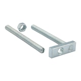 thumbnail of Anschlussgarnituren DN 90/110 180 mm komplett Set für Wand-WC