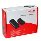 thumbnail of ROLINE USB 3.2 Gen 1 notebook hub, 7 poorten, individueel schakelbaar