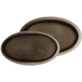 thumbnail of Ritzenhoff & Breker Eda Servierplattenset 2-teilig Umbra