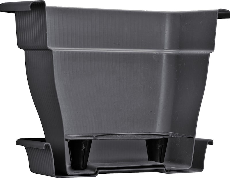 XXL Pflanzkübel Blumentopf 60x60 Wasserspeicher Pflanztopf Blumenkübel grau 70 L