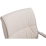 thumbnail of Conjunto de 2 cadeiras cantilever XXL Anubis em imitação de pele creme