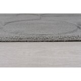 thumbnail of Eleganter Wollteppich `Deben Noah` -, Rutschfest. Farbe: Grau, 160x160 cm | Kadima Design