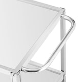 thumbnail of Royal Catering Servierwagen - Edelstahl - 2 Borde - Ablagen: 80 x 57 cm - 300 kg - 53 cm Abstand -