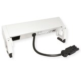 thumbnail of BACHMANN DESK2 2x Schutzkontakt 1x USB-Charger 1x ABD GST18, weiß