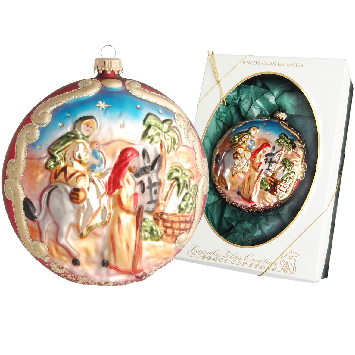 Großer Taler "Reise nach Bethlehem" 12cm