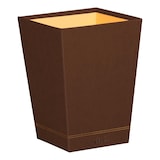 thumbnail of Rhodiarama Papierkorb aus Kunstleder, 27x27x32cm - Bronze 194617C